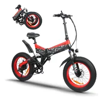 Comprar Honey Whale Bicicleta Electrica S10 Plegable para Adultos Motor 750W-MAX Velocidad Máxima 45KM\u002FH Autonomía 45KM Batería 12AH HONEYWHALE