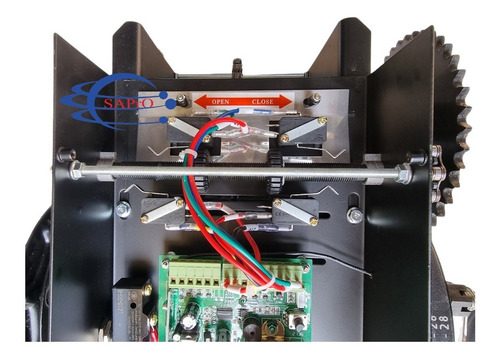 Motor Para Cortina Industrial Seg Mdc 2 Controles Y Botonera Frecuencia 433