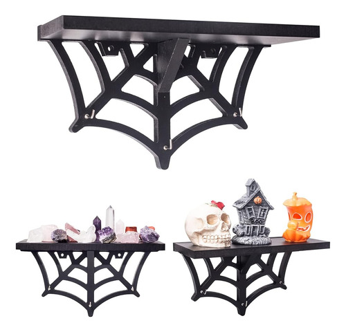 Cefreco Spider Web Floating Shelf - Estante Colgante Gótico 