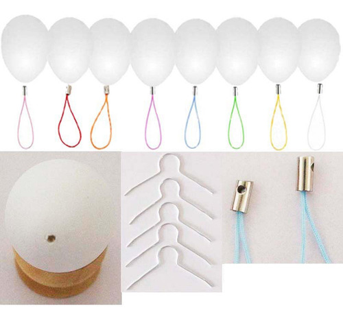 50x Suministros De Kit De Huevos De Pascua Sin Pintar Diy