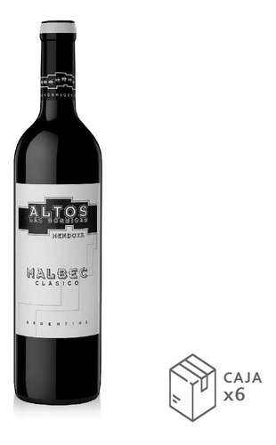 Imagen 2 de 5 de Vino Altos Las Hormigas Clásico Malbec - Caja 6 X 750ml