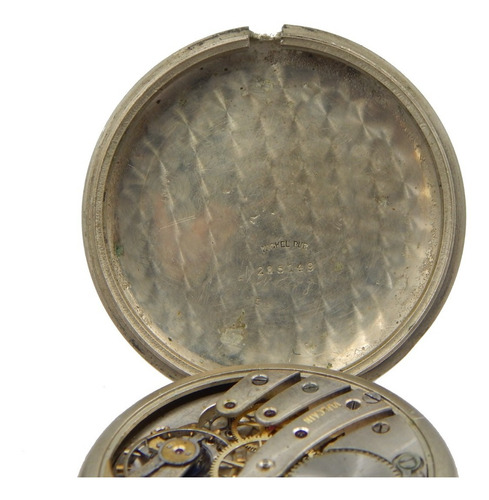 Antiguo Y Exotico Reloj De Bolsillo Vulcain Suizo 1920! (Usado)