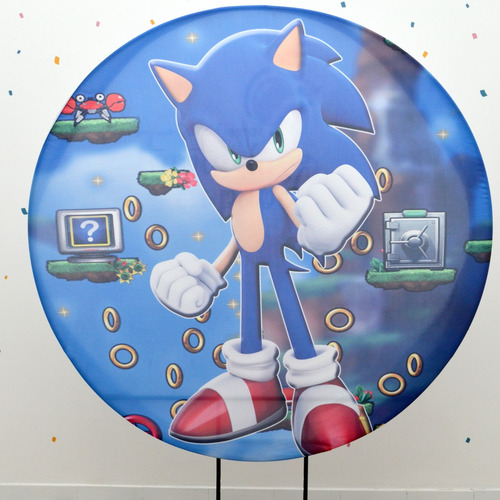 Funda De 120cm- Tela Sublimada Para Fondo Circular