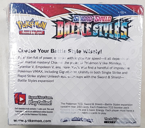Imagen 2 de 2 de Caja Pokemon Tcg Battle Styles Nueva Y Sellada !!!