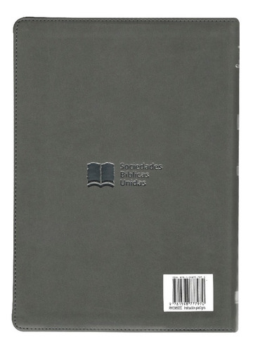 Biblia Rvc Estudio Rvc086eec Gris Negro