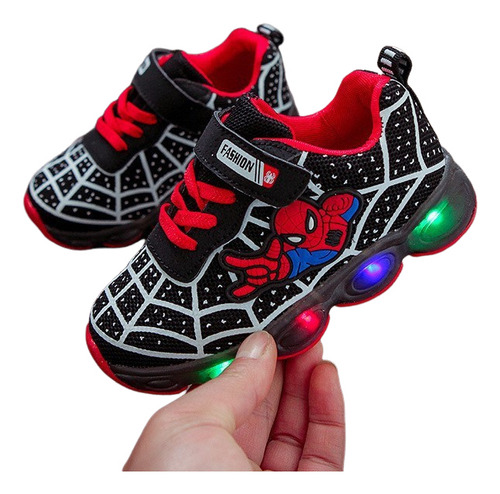 Zapatos Iluminados Para Niños, Zapatillas Con Iluminación Le