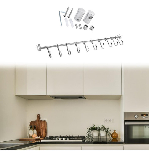 Estante Para Utensilios De Cocina, Perchero Para Colgar En