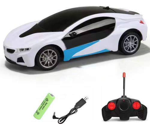 Led Carro Rc Coche Deportivo De Simulación De Control Remoto