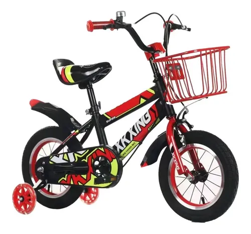 Bicicleta Niño Con Canasta