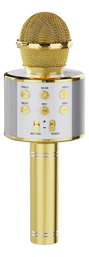 Caymuller Microfono Inalambrico Bluetooth Para Karaoke, Alta