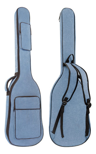 Muztop - Bolsa Para Guitarra Baja, Acolchada, De 0.276in, Co