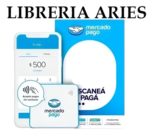 Kit Mercado Pago Point Mini + Qr Oferta Libreria Aries