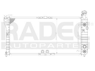 Radiador Chevrolet Venture 2001-2002-2003 V6 3.8lts Aut