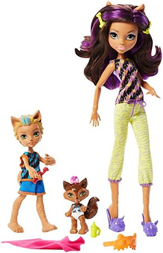 Monster High Family 3-pack Barker Weredith Y Clawdeen Wolf