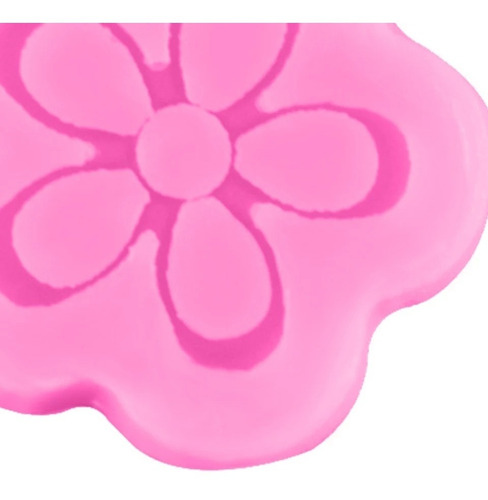 Molde De Silicon Para Fondant Flor Mini