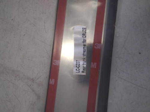 Platina Trasera De Maleta Chevrolet Cruze