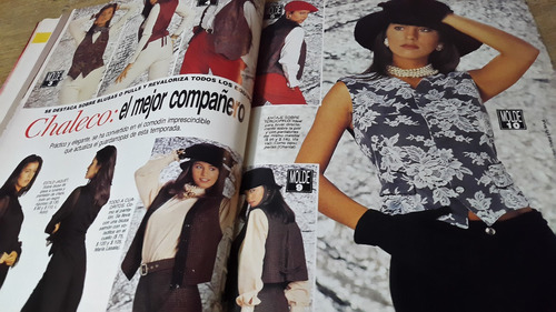 Revista Look Nº 22  Año 1993 Moda Chaleco
