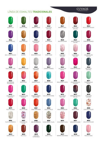 Imagen 3 de 3 de Esmaltes De Uñas Tradicional Sin Tacc Cuvage Pro Keratine Color #056 Violeta Aqua Perlado