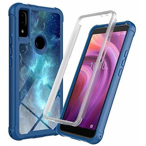 Alcatel 3v Funda, Rosebono Hybrid Diseño Gráfico Anti-sc