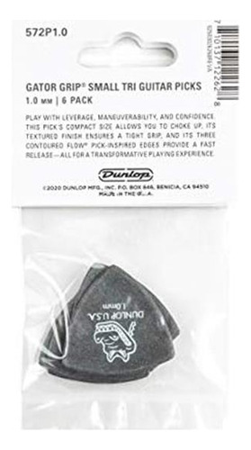 Jim Dunlop Gator Grip Triángulo Pequeño 1,0 Mm Puas Para