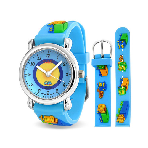 Reloj Azul Bling Jewelry Para Muchachos