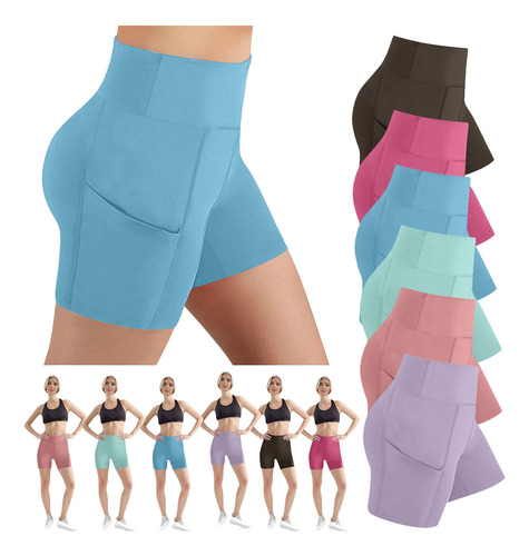 Calzoncillos Elásticos De Cintura Alta Con Bolsillo Para Muj