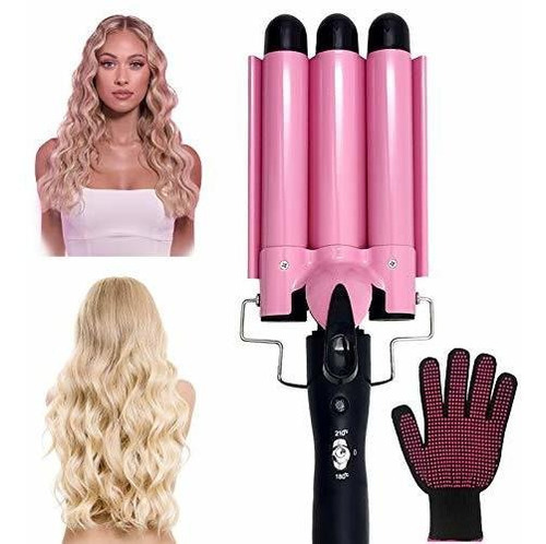 Rizador Coidak De 3 Barriles, Rizador Waver Rizador Color Pink