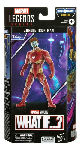 Marvel Legends What If? Iron Man Zombie Sellado