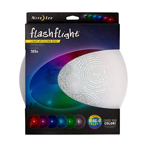 Nite Ize Flashflight Led Enciende El Disco Volador, Brilla E