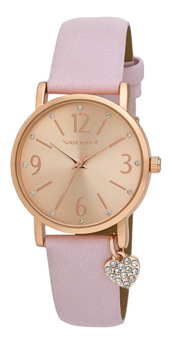 Reloj Mujer Vernier Vnr11611pk Cuarzo Pulso Rosa Just Watche