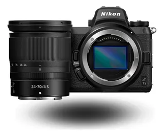 Camara Nikon Z7ii Kit 24-70mm Mirrorless Fullframe Wi-fi