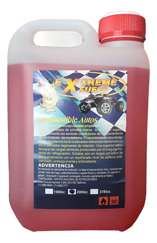 Mezcla Glow Combustible 25% Nitro Automodelismo Bidón 2 Lts.