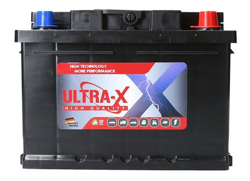 Bateria Ultra-x (55 Ah) 300 Cca. Terminal Std. Pol. Derecho