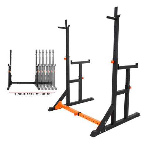 Rack Multifuncional Para Fondos Sentadillas Bywell