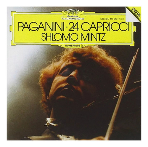 Cd Paganini | Shlomo Mintz 24 Capricci #m