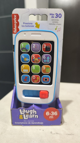 Smartphone Fisher-price Ríe Y Aprende De Aprendizaje Azul