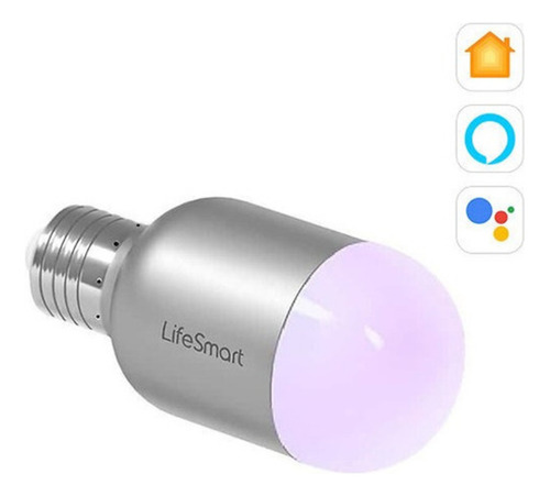 Ampolleta Led Inteligente Blend E-27 Lifesmart Multicolor Rgb