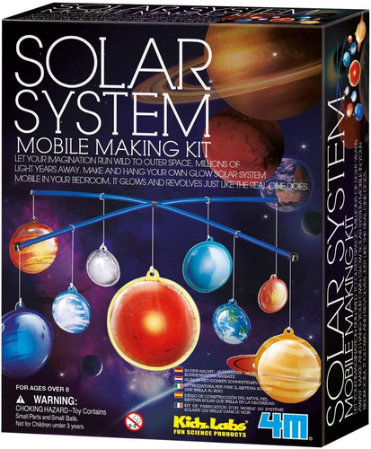 Experimento Kit Móvil Sistema Solar Niños Espacio Planetas