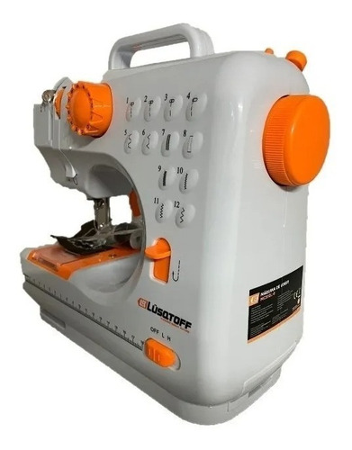 Imagen 3 de 7 de Máquina De Coser Recta Mcs12l-8 Pedal Reversa Lusqtoff