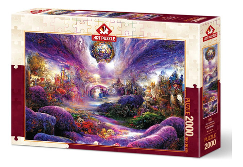 Paisaje De Fantasía Rompecabezas Art Puzzle 2000 Piezas 5492