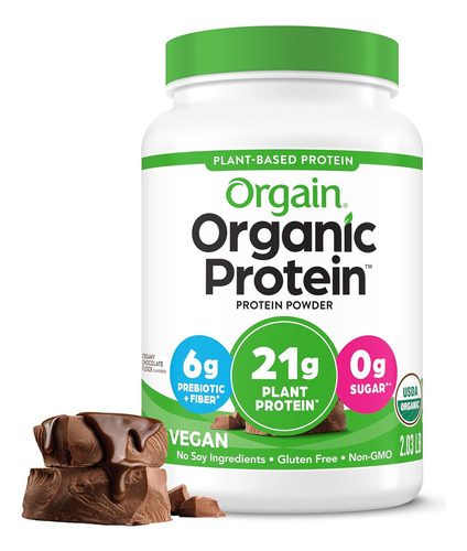 Proteina Organica Vegetal A Base De Plantas Orgain 920 Gr