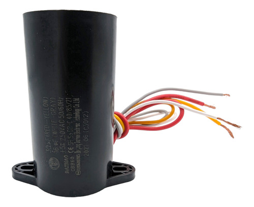 Capacitor Dual 30+16 Uf Lavadora 2 Tinas Hisense Original