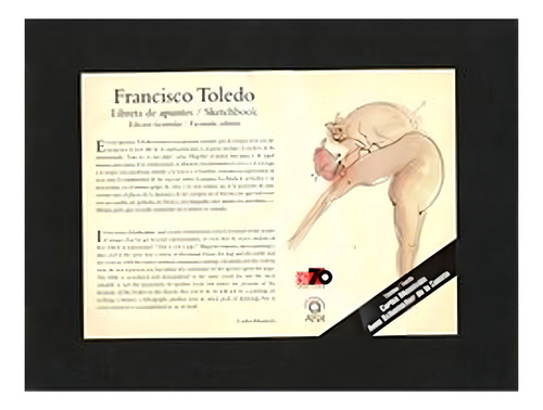 Libreta De Apuntes / Sketchbook: Edición Facsimilar / Facsimile Edition, De Francisco Toledo. Serie N/a, Vol. N/a. Editorial Fondo De Cultura Económica, Tapa Blanda, Edición Primera En Español, 0
