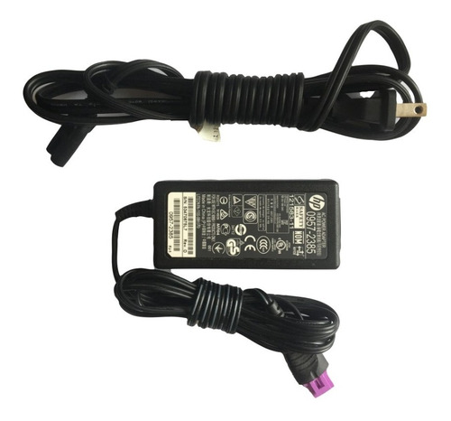 Adaptador De Corriente Cargador Hp 22v 455ma Punta Morada