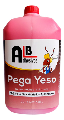 Pega Yeso , Galon De 4 Litros