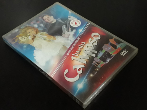 Dvd Banda Calypso Ao Vivo No Distrito Federal (lacrado) Versão Dvd Simples - Novo Lacrado