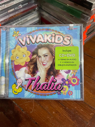 Thalia Vivakids Volumen 1 / Cd Dvd #380