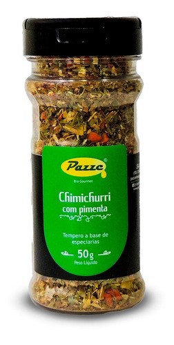 Kit 3 Tempero Chimichurri Com Pimenta Pazze 50g