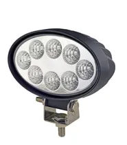 Comprar Faro Oval Auxiliar 8 Led Ovalado 24w Tractor, Agro Vial