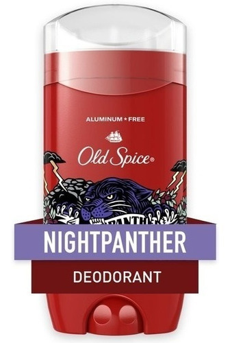 Old Spice Aluminum Free For Men, Nightpanther Desodorante